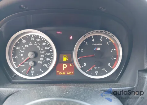 2010 BMW M3 from USA, damaged, VIN WBSWD9C55AP362868